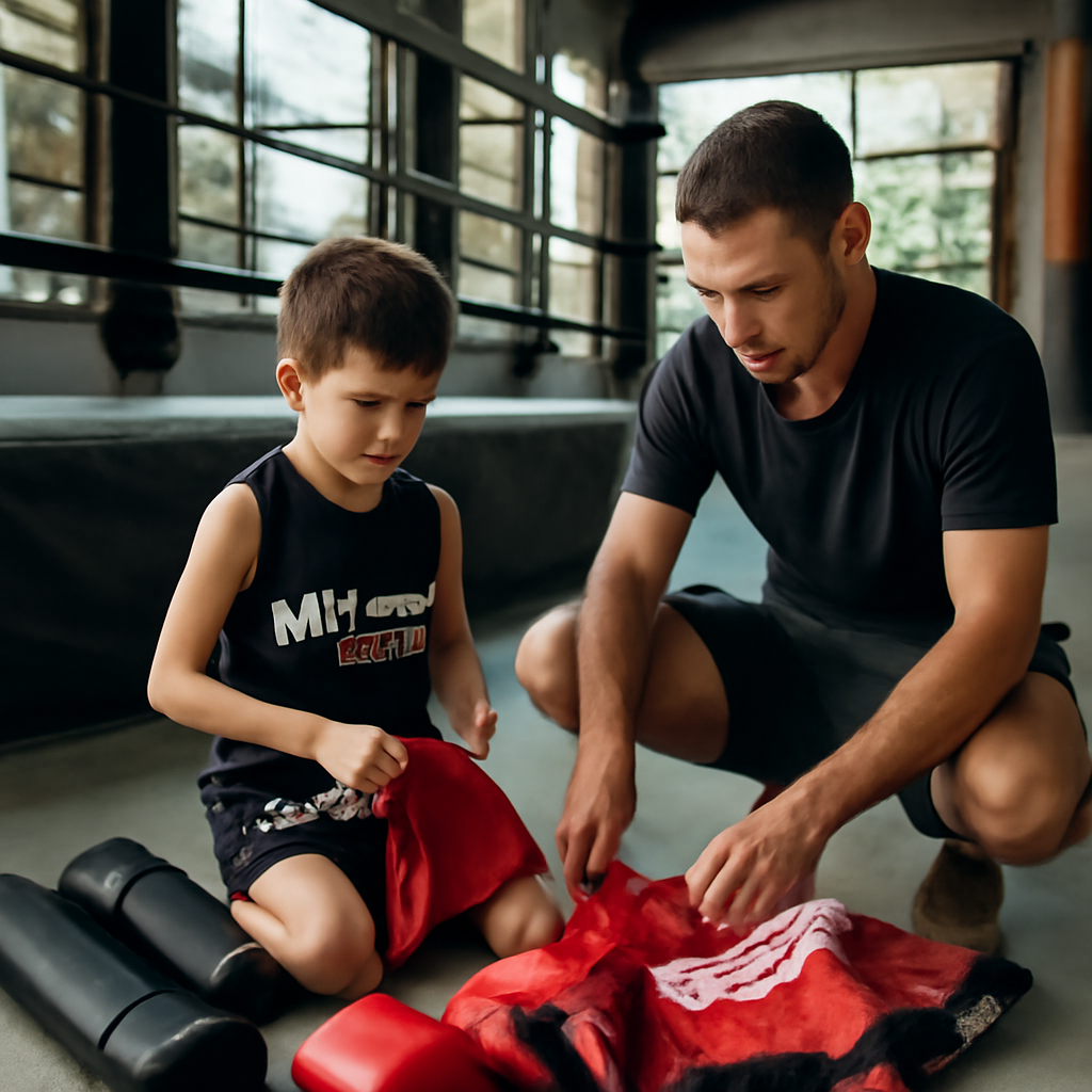 Shorts de Muay Thai Infantil e o “efeito armadura”: como o uniforme certo muda foco, disciplina e confiança no treino