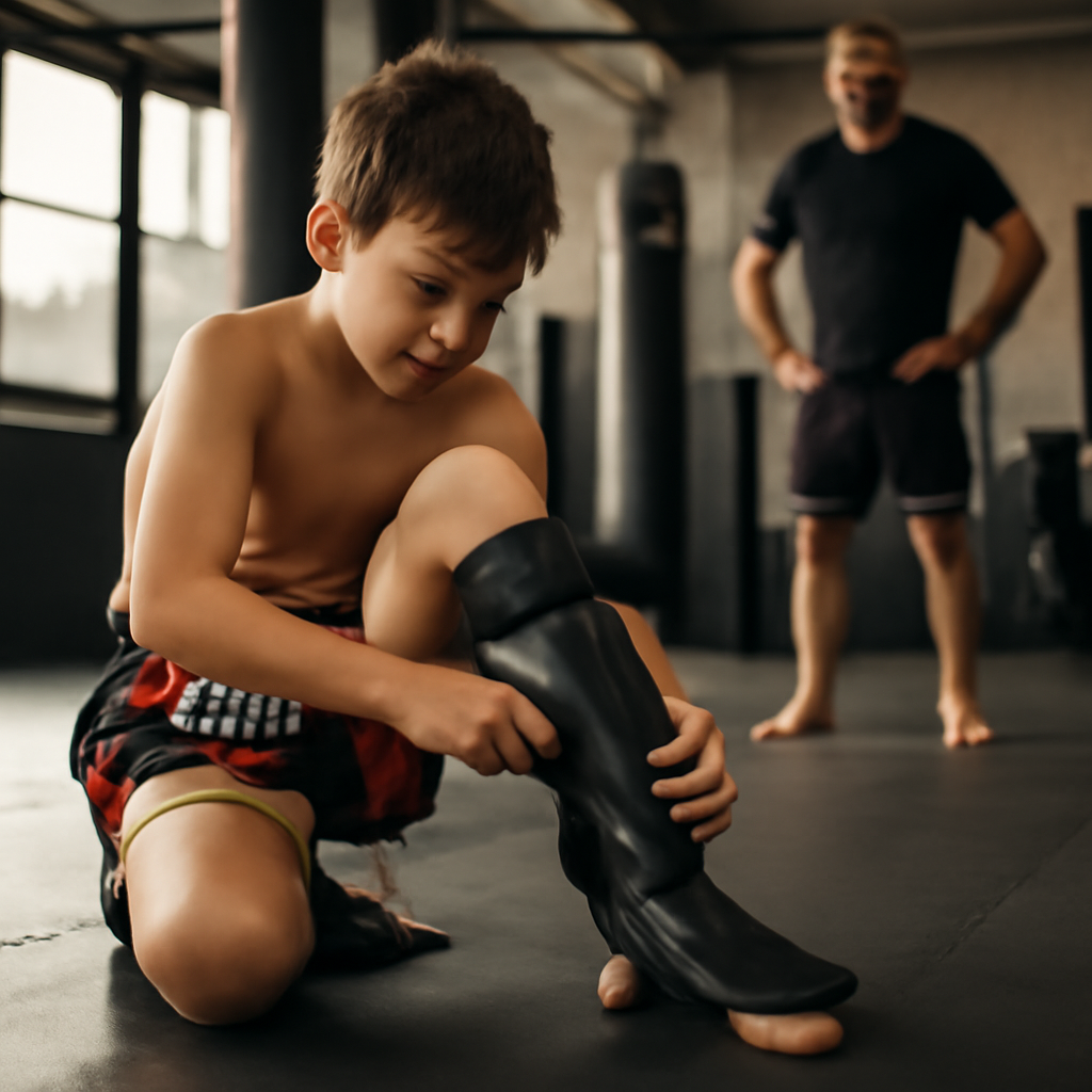 Shorts de Muay Thai Infantil