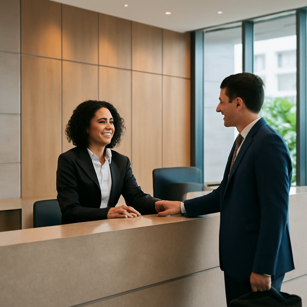 Terceirização de Recepção Empresarial: Como Comparar Fornecedores e Padronizar o Atendimento