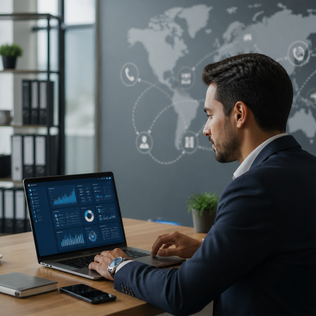 Equipe global de atendimento sem fronteiras: como unificar ligações e gestão com número virtual