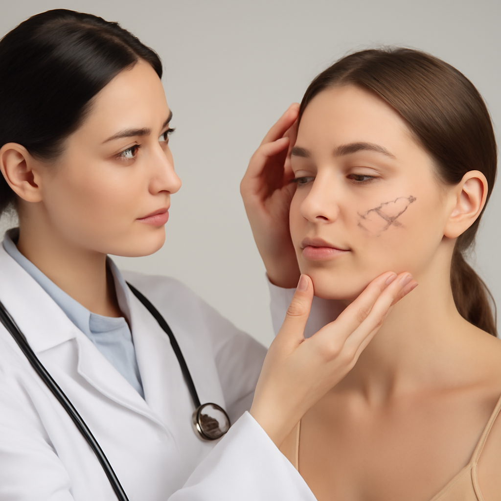 Vetor vertical na estética facial: como sustentar tecidos sem “empurrar” volume para a frente